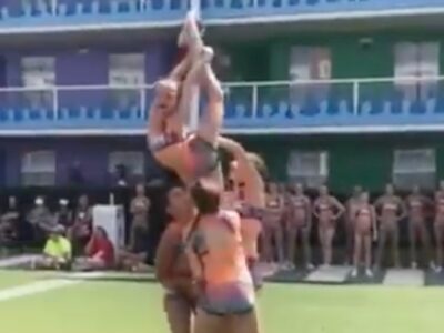 Blurry video < amazing stunt 😍