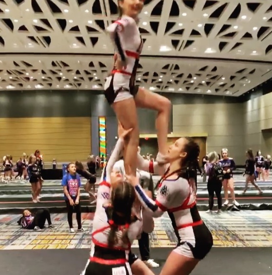 Level 3 stunt @usawildcatss