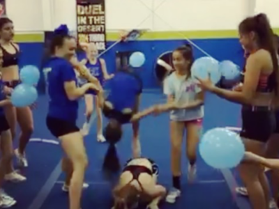 Have you ever “focus” stunted like this at practice? 😂@flipzallstars