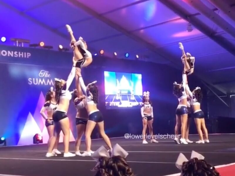 Wait for it... the flexibility is INSANE 😳 @cheerfactoryallstars