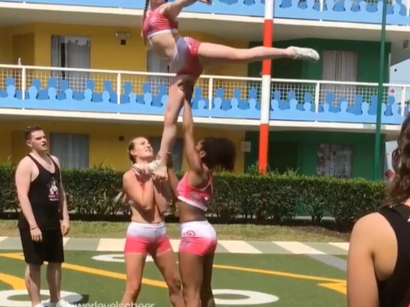 Do you have a two based stunt in your routine? 😍