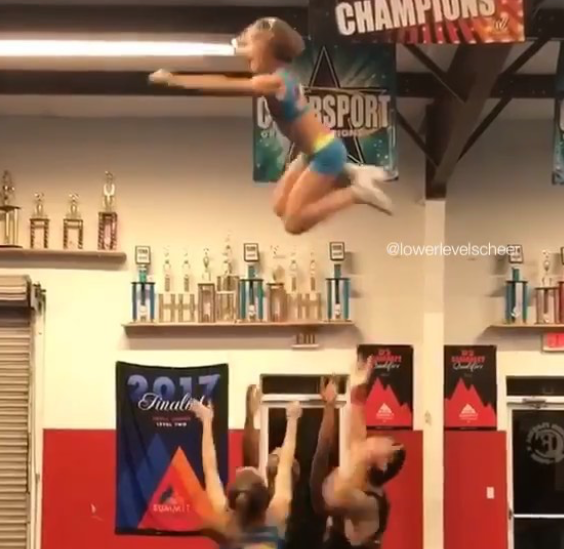 Haven’t posted level 4 in a little while 🥰 @therealcheerflorida