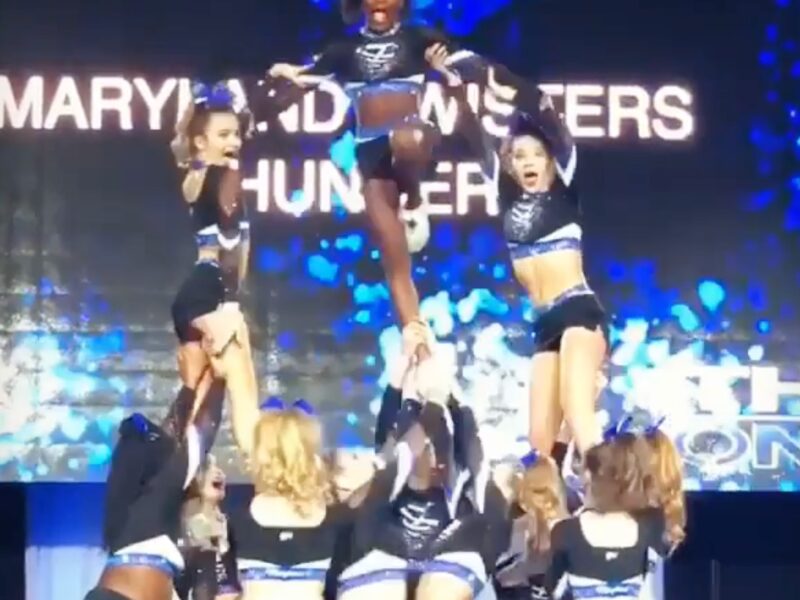 Pyramids or tumbling? 🤷‍♀️