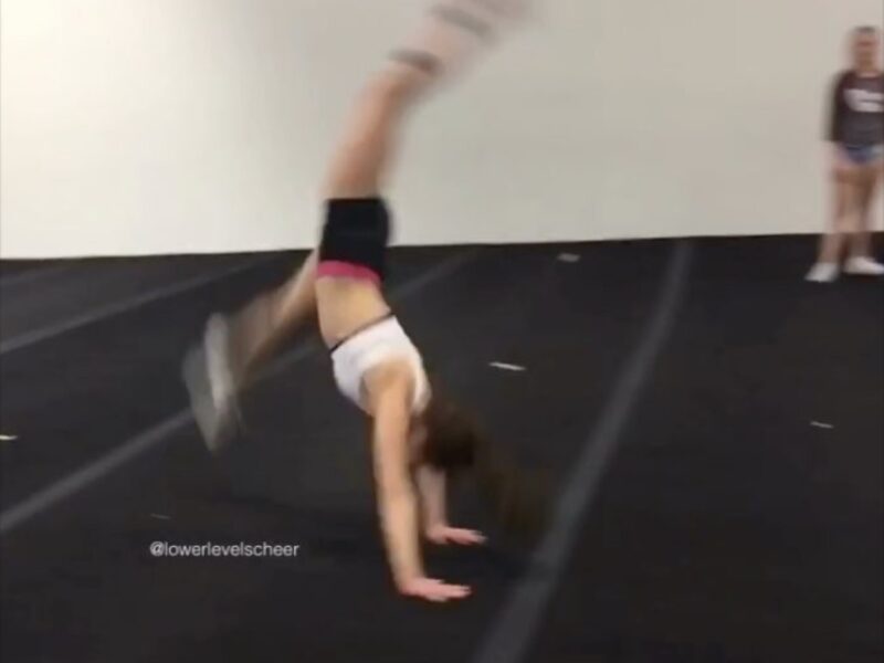 Man, that's a good tumbling pass 😂