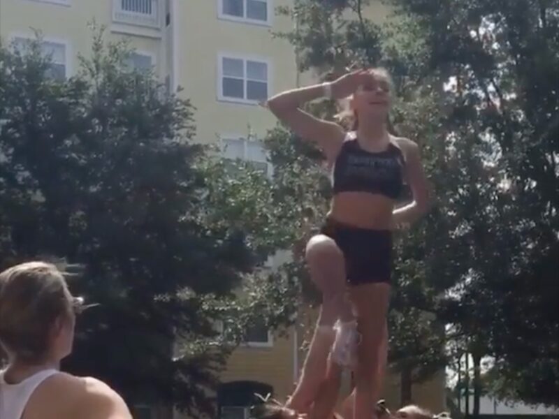 Such a creative level 3 stunt 🙋