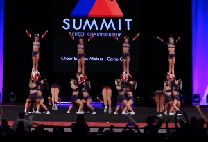 THAT is a good level 4 stunt 🙂‍↕️ Camo Coed from @cheerexpress_fla