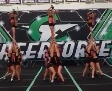 Those stunts do NOT MOVE @cheerforce.az